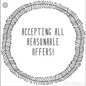 ALL REASONABLE OFFERS ACCEPTED TONIGHT